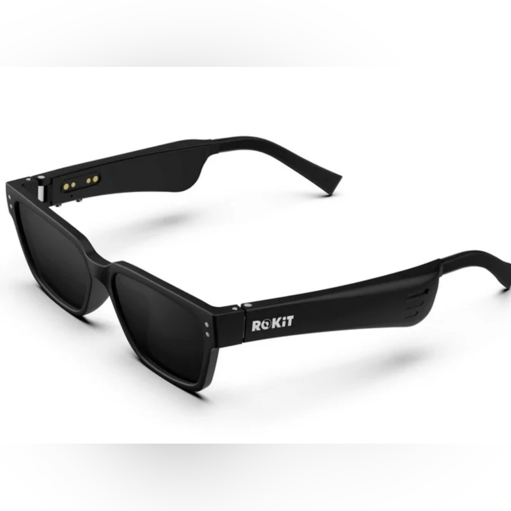 Rokit EyeQ smart audio sunglasses with case